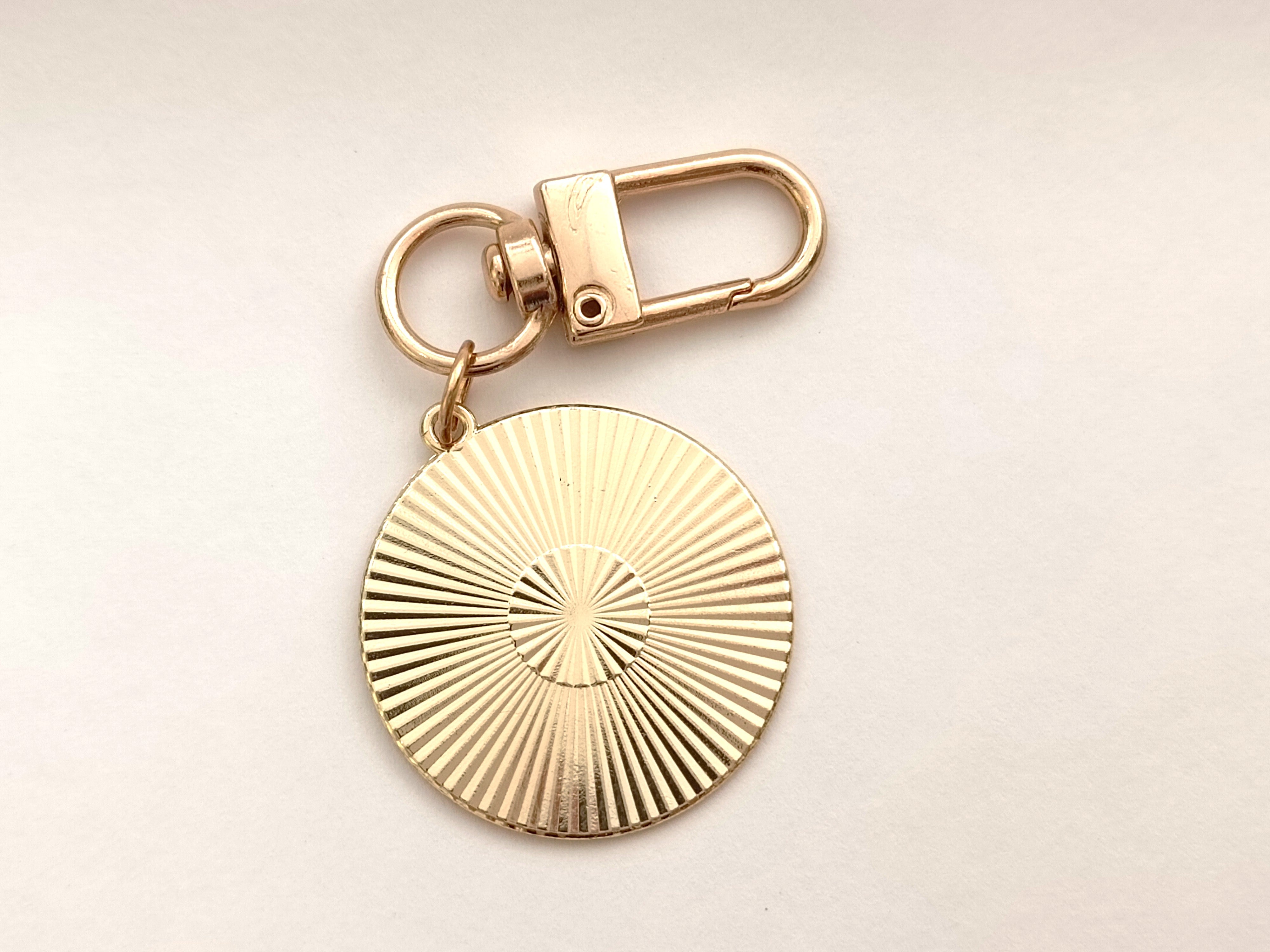 Llavero de gato de la suerte en aleación