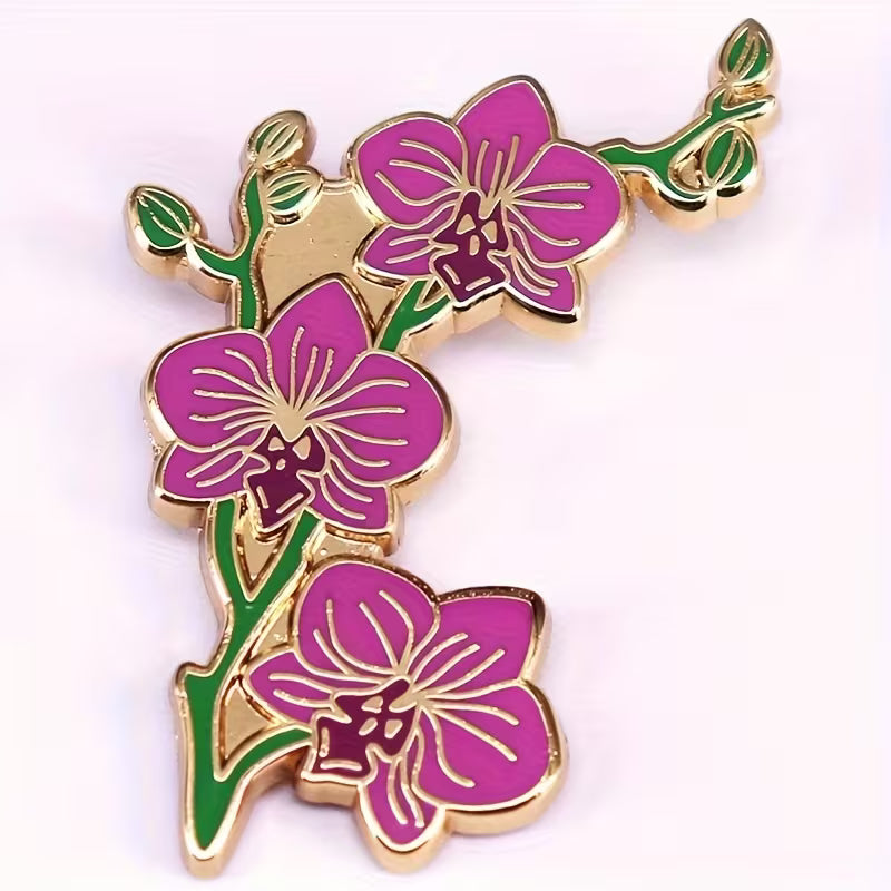 Broche de orquidea