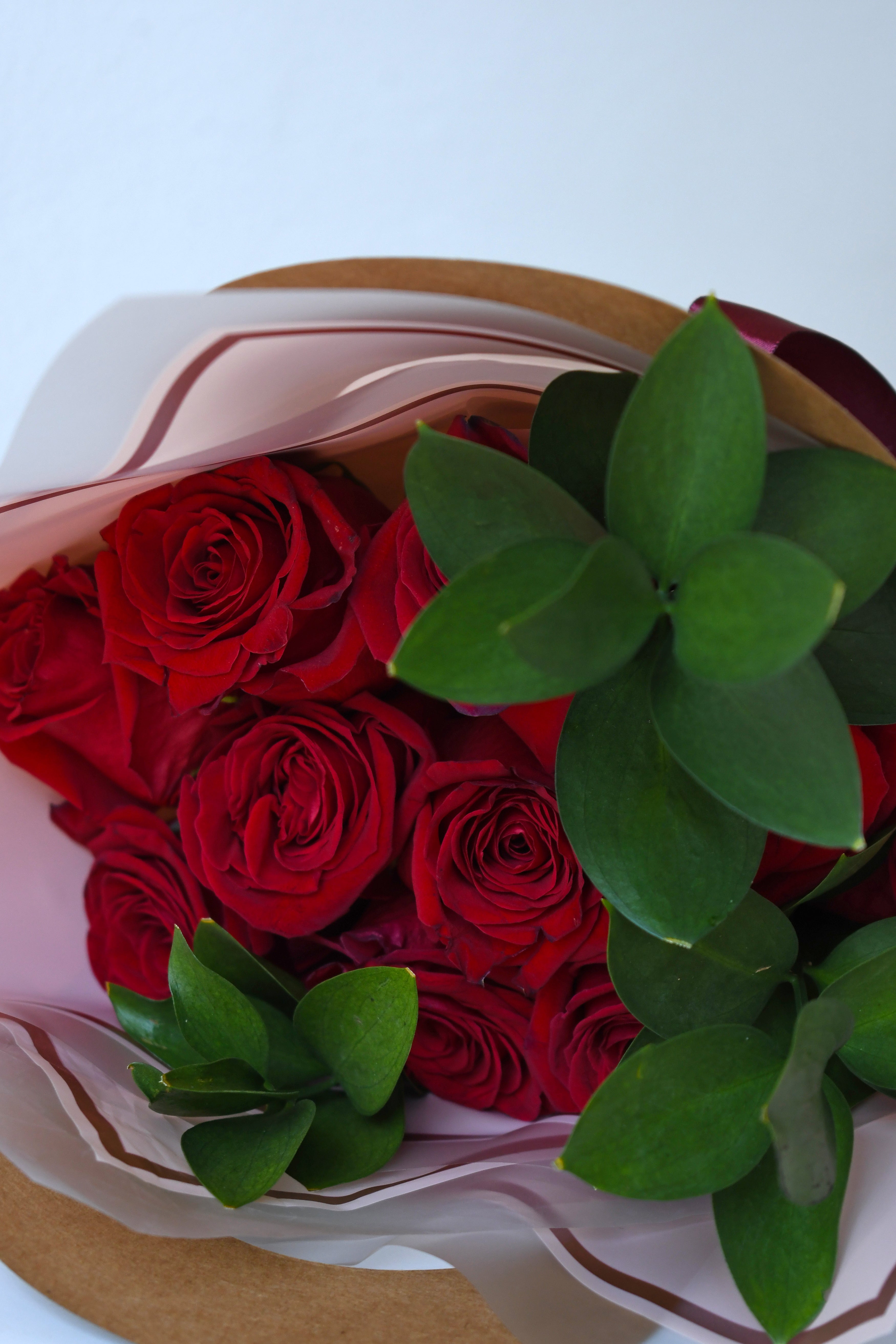 Ramo de 10 rosas rojas