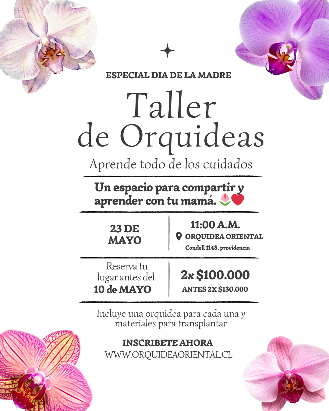 Curso presencial - Sábado 23 de mayo 2026 - 11:00 am
