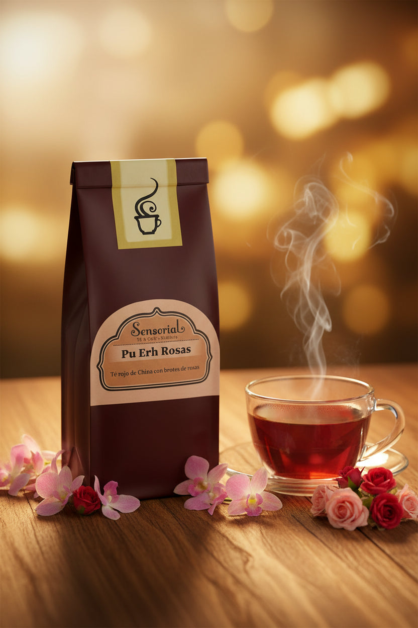 Te sensorial Pu Erh Rosas 50 g.
