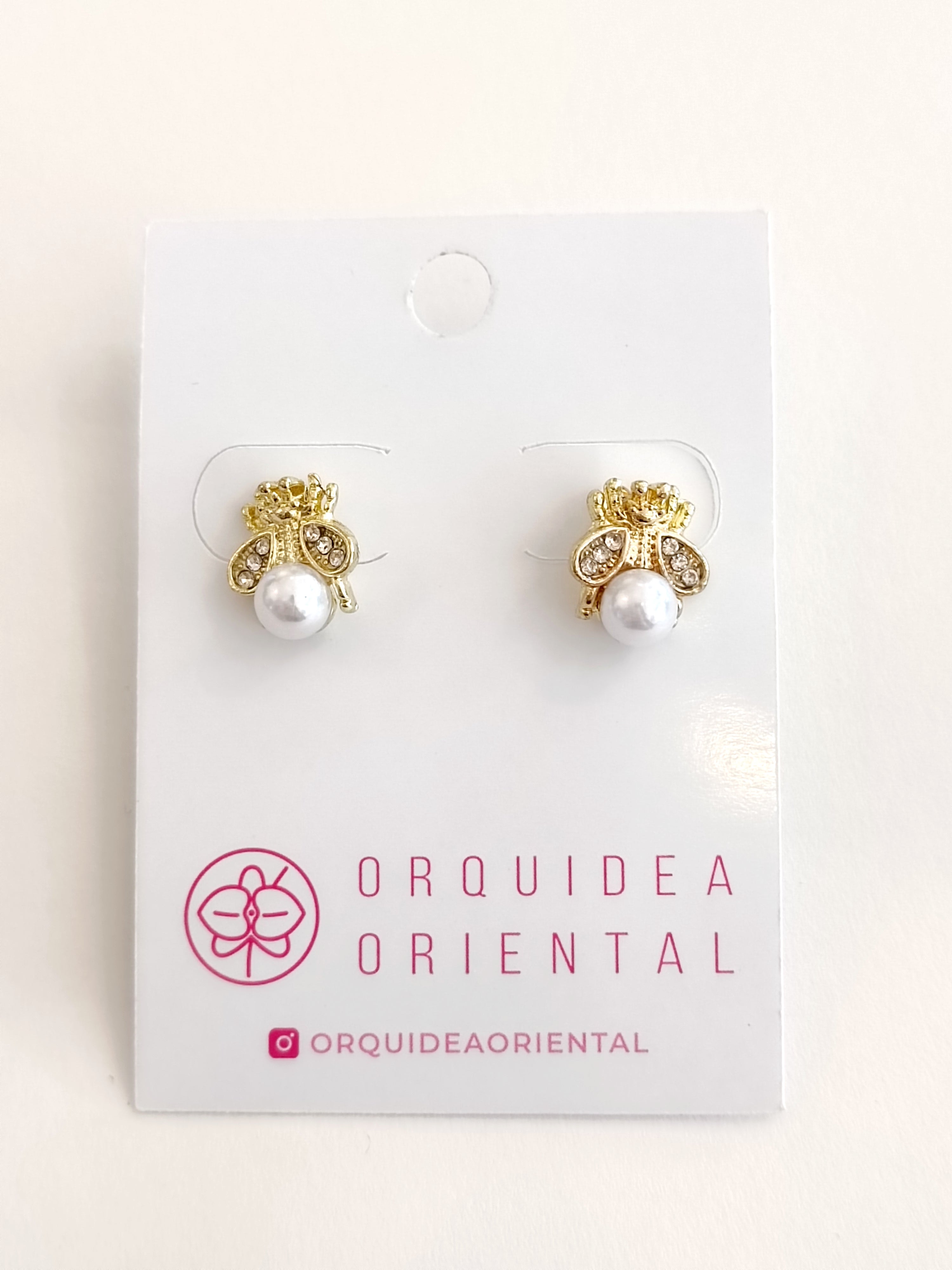 Aros de perla/insecto