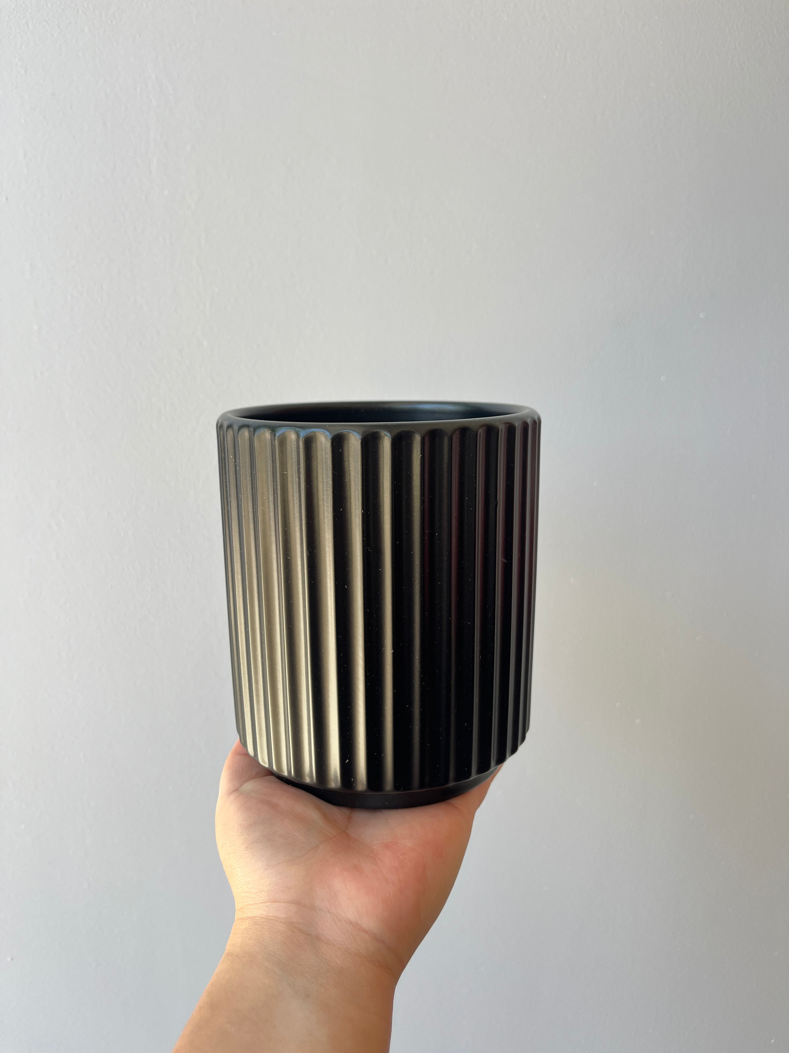 Macetero largo ceramica